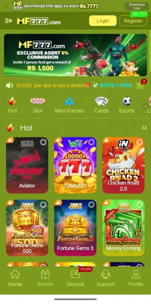 MF777 Game