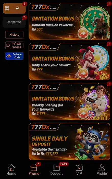 777dx game
